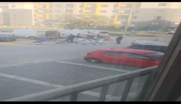 Bursa'da kargo araçları vatandaşlara sitem ettirdi