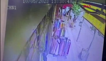İstanbul'da fırını önce alıp yere bıraktı bir süre sonra alıp kaçtı