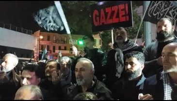 Bursalılar Filistin için sokaklarda -2