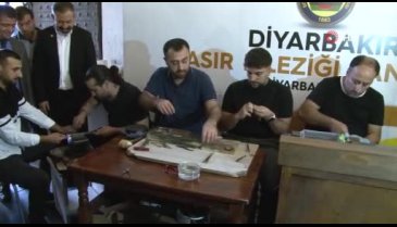 300 yılık geçmişe dayanan Diyarbakır hasırının lansmanı yapıldı