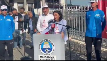 Mudanya Belediyesi'nden 'Mütareke'den Cumhuriyete 100. Yıl Meşalesi' yürüyüşü başladı  - 4