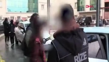 Rize'de uyuşturucu operasyonu: Cinsel organında bulundu