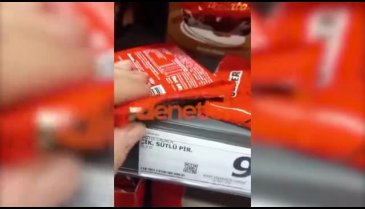 Bursa'da zincir markette akılları karıştıran olay!