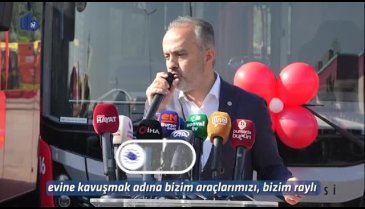 Bursa'da ulaşım filosu gençleşerek büyüyor