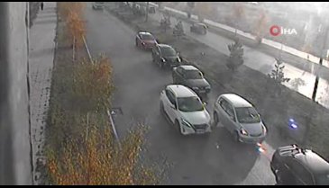 Erzurum'da zincirleme kaza!