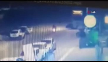 Bursa'da bir kişinin hayatını kaybettiği kazanın kamera görüntüleri çıktı