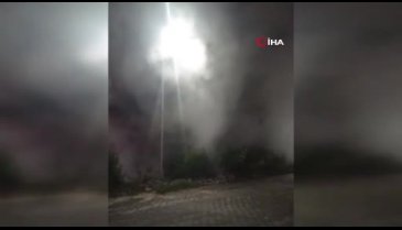 Bursa'da tankerden sızan gaz tüm ekipleri seferber etti