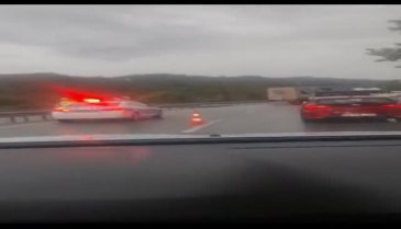 Bursa-Yalova yolu Süpürgelik mevkiinde kaza