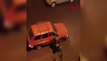 Sivas'ta kadını sokak ortasında saçından tutarak sürükledi!
