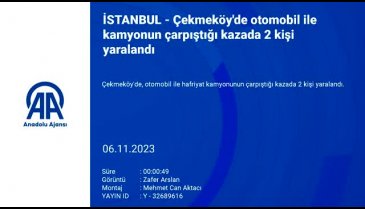 İstanbul'da otomobil ile hafriyat kamyonu çarpıştı!