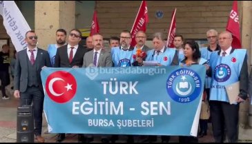 Bursalı öğretmenlerden ikramiye talebi