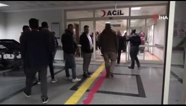 Siirt'te minibüs takla attı!
