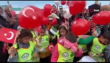 Konya'da  "Filistin'deki Çocuklar Ölmesin" etkinliği
