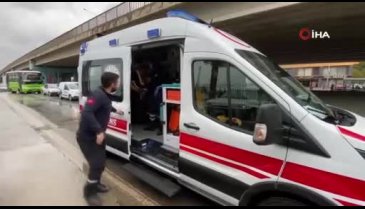 Kocaeli'de iki halk otobüsü çarpıştı!