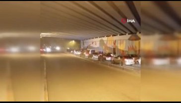 Karabük'te asker uğurlama konvoyunda yolu kapatıp, havaya ateş açtılar