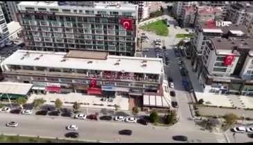Bursa'da yanan iş merkezinin yanmadan önceki görüntüleri ortaya çıktı