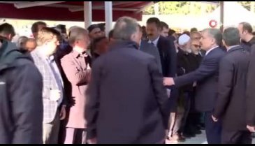 Erdoğan, Hacer Muhterem Coşan'ın cenaze törenine katıldı