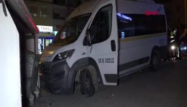 Balıkesir'den çaldığı servis aracını Bursa'da bırakıp kaçan şüpheli yakalandı
