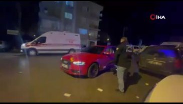 Denizli'de lüks araç kurşunlandı! 2 kişi darp edildi