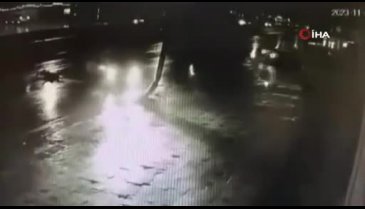 Bursa'da kaza yapan sürücü canını böyle kurtardı