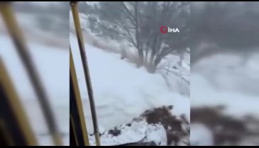 Kastamonu'da köy yollarını açmak için çalışmalar devam ediyor
