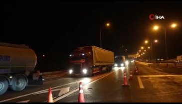 Bolu Dağı Tüneli 14 saat sonra trafiğe açıldı