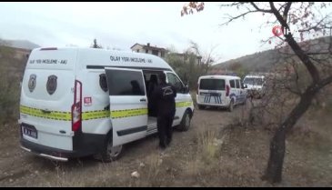 Kayseri'de ağaca asılı ceset bulundu
