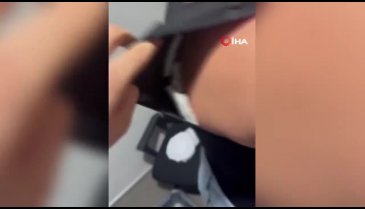 İstanbul'da Havalimanında dolar operasyonu!