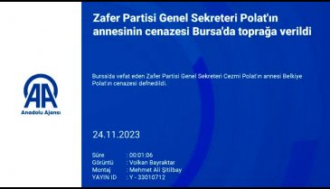 Zafer Partisi Genel Sekreteri'nin annesi Bursa'da toprağa verildi