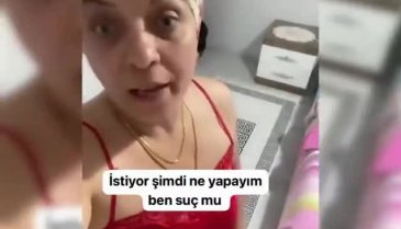 TikTok'ta yayın açan kadından skandal sözler!