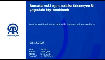 Bursa'da tutuklanan adam hüngür hüngür ağladı