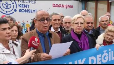 Nilüfer Kent Konseyi: Yoksulluk değil, huzur istiyoruz