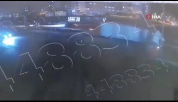 Kırıkkale'de trafo yüklü tır aydınlatma direğine çarptı!