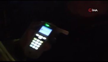 Bursa'da direksiyonda alkollü yakalanan sürücü pavyona gidemediği için üzüldü