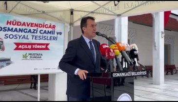 Osmangazi Belediyesi'nden Hüdavendigar Mahallesi'ne yeni cami ve sosyal tesis&nbsp;