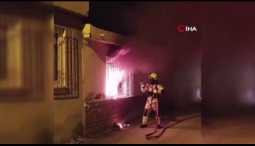 Bursa'da söndürmediği sigara evini küle çevirdi