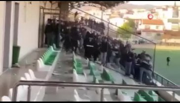 Bursa maçında gerginlik