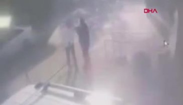 Bolu'da dehşet anları! Baba ve iki oğluna saldırı kamerada