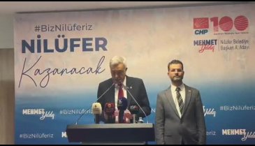 Mehmet Yıldız, CHP Nilüfer Belediye Başkanlığına aday adaylığını açıkladı