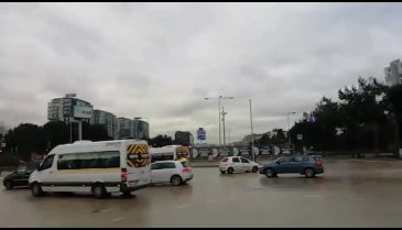 Bursa'da maddi hasarlı kaza!