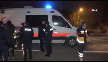 Aksaray'da eşinin sinir krizi geçirmesinden korktu! Balkondan atladı