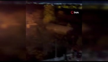 Bursa'da çiftlikte çıkan yangın korku dolu anlar yaşattı!