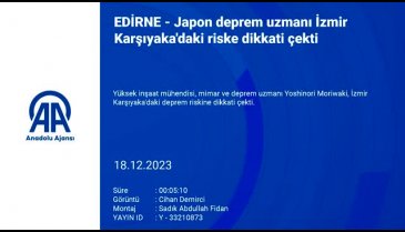 Japon deprem uzmanı Yoshinori Moriwaki, deprem riskine dikkati çekti!