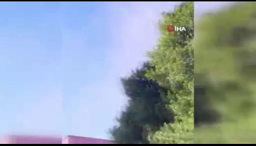 Eski devlet hastanesinde yangın: 2 işçi mahsur kaldı