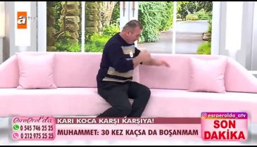 Esra Erol'da ilginç anlar: Pırasa diyerek kocasını bayılttı