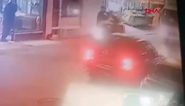 İstanbul'da motokuryeye tekmeli yumruklu saldırı!