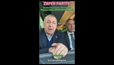 Zafer Partisi'nin Bursa Büyükşehir Belediye Başkan Adayı belli oldu!