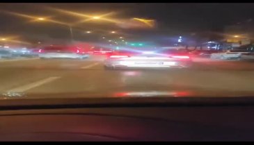 Bursa'da STK başkanının çakarlı aracına tepki