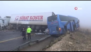 Şanlıurfa'da yolcu otobüsü ile 2 tır çarpıştı: Ölü ve yaralılar var - 2