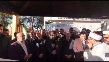 Faruk Çelik'in babası toprağa verildi